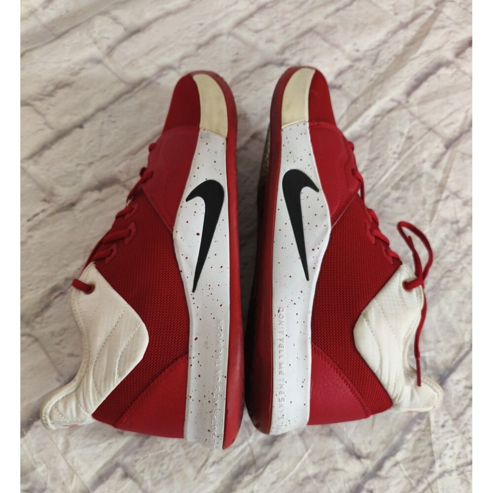 Nike Air PG 3 TB Paul George Mens Size 13.5 University Red CN9513-600 Basketball - Picture 5 of 9